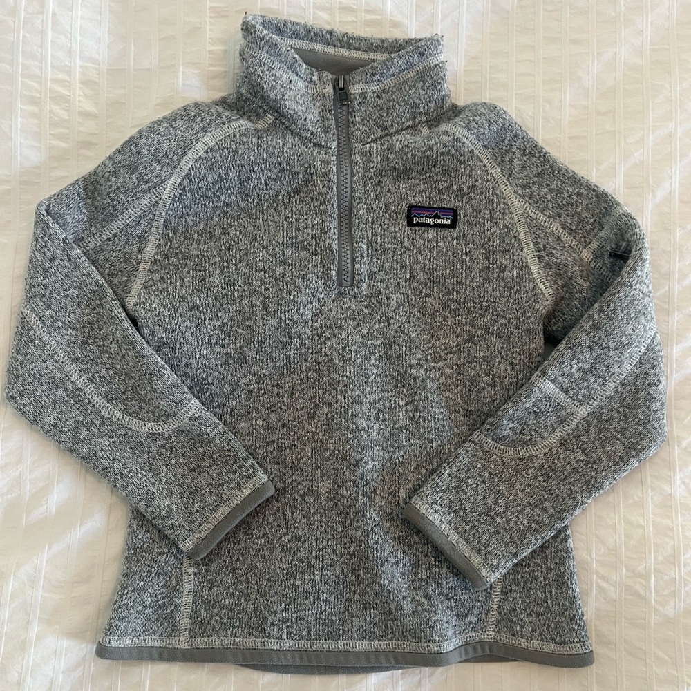 Patagonia kids better sweater - excellent condition